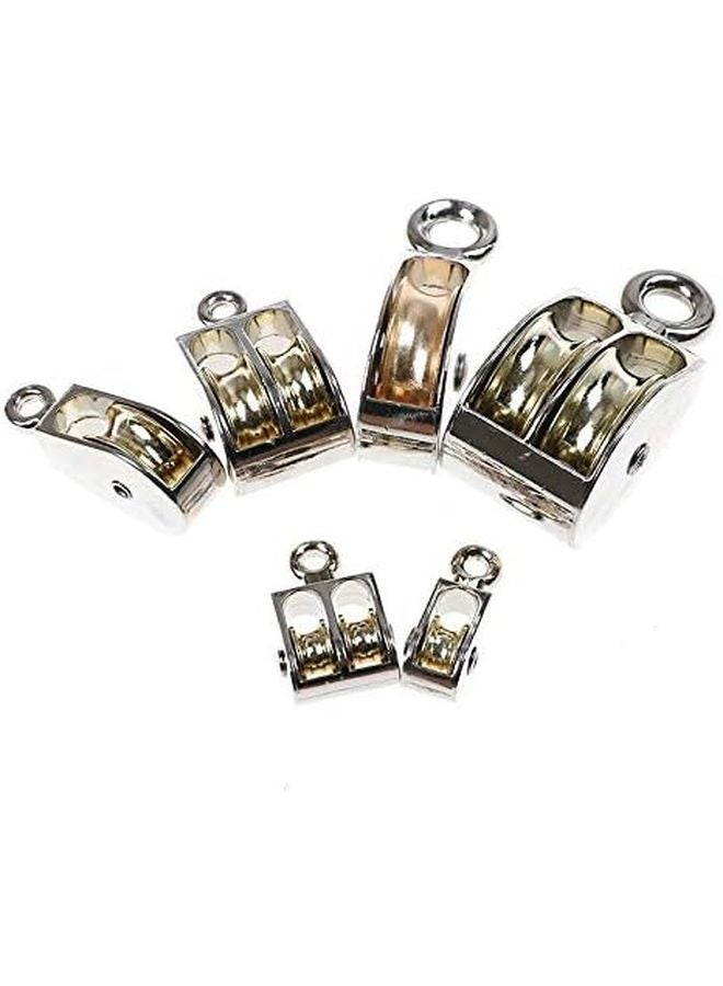 Zyaobei Zinc Alloy Timing Pulley Single Wheel Swivel Roller Block 52mm - Image 2